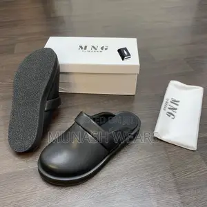 Mango Leather Mule 40-46 for Men