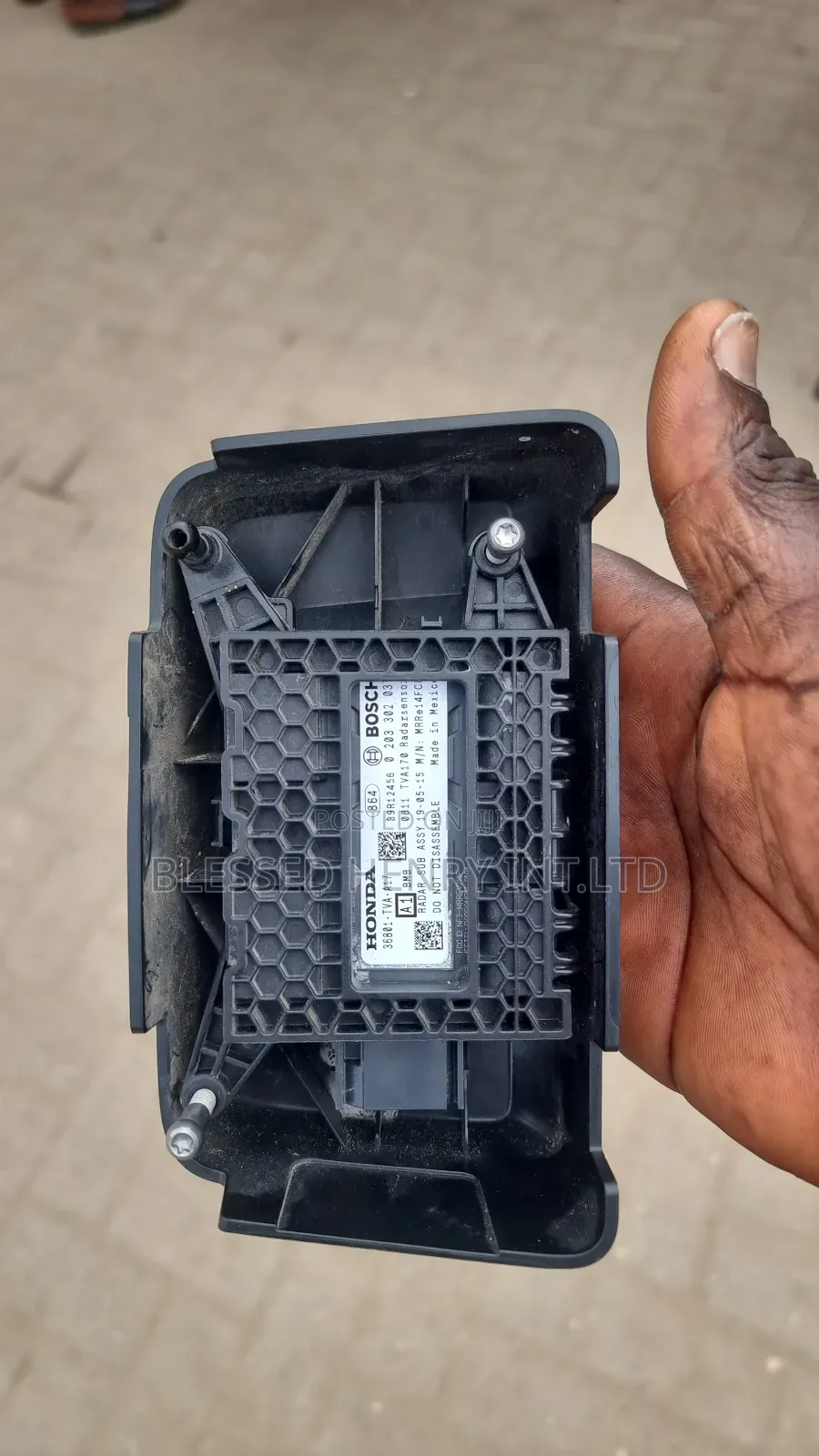 Radar Sensor Camera.