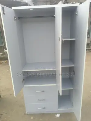 6ft X 3ft Wardrobe. Light Grey Color