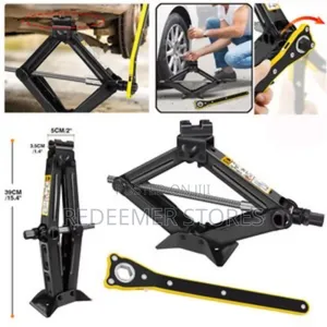 Scissors Car Jack With Labour-Saving Wrench