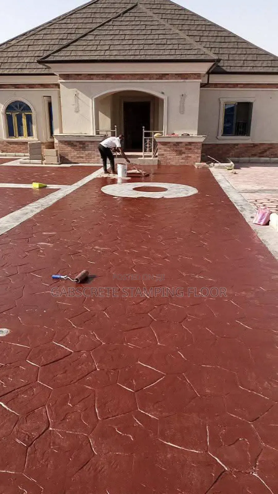 Polishing Stamp Floor, Interlock Floor, 3d Flooring, Epoxy