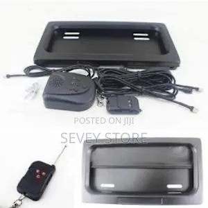 Remote Control License Plate Number Cover Hide Your Plate No