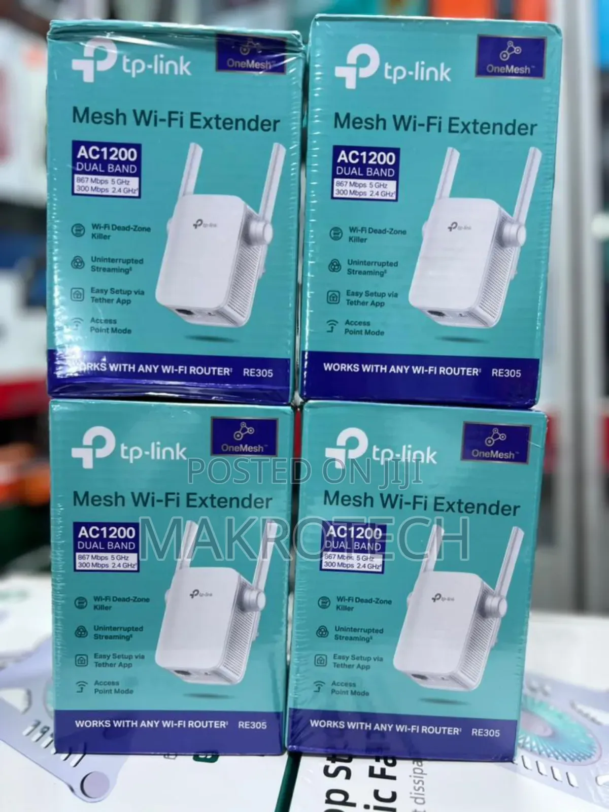Tp-link | Ac1200 Wifi Range Extender | Up To 1200mbps
