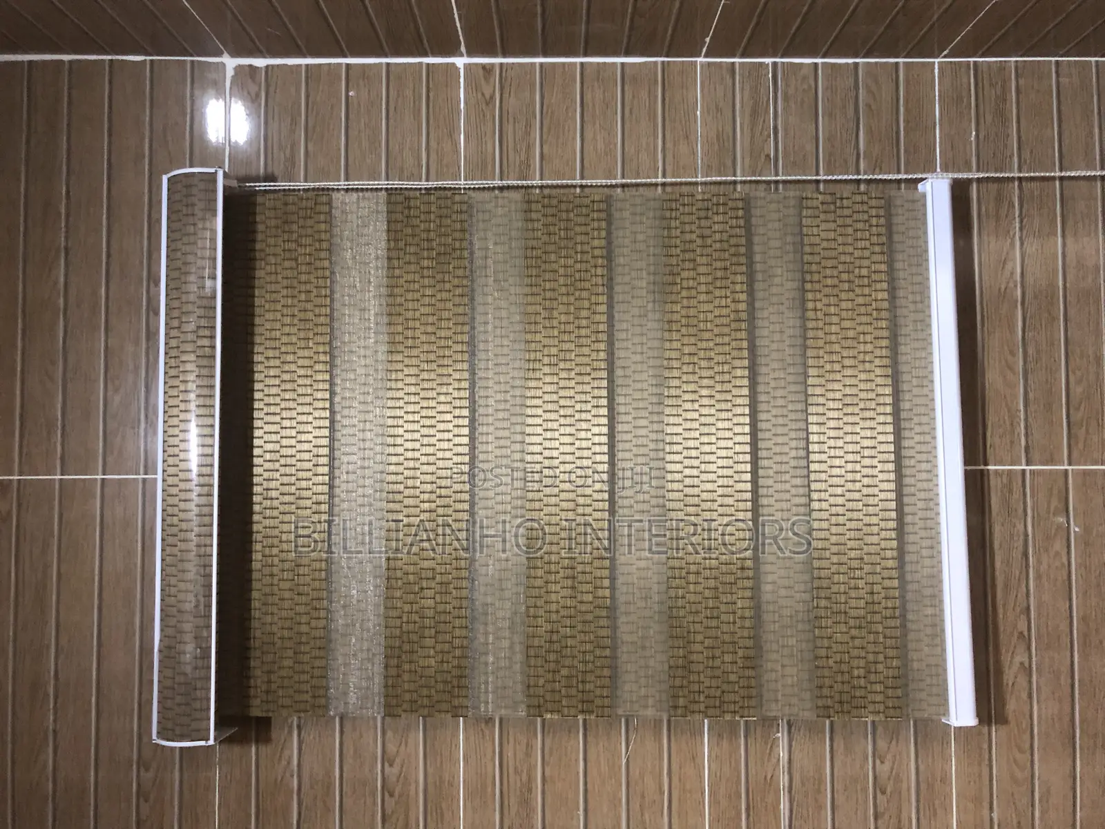 Browny Gold Day Night Blinds