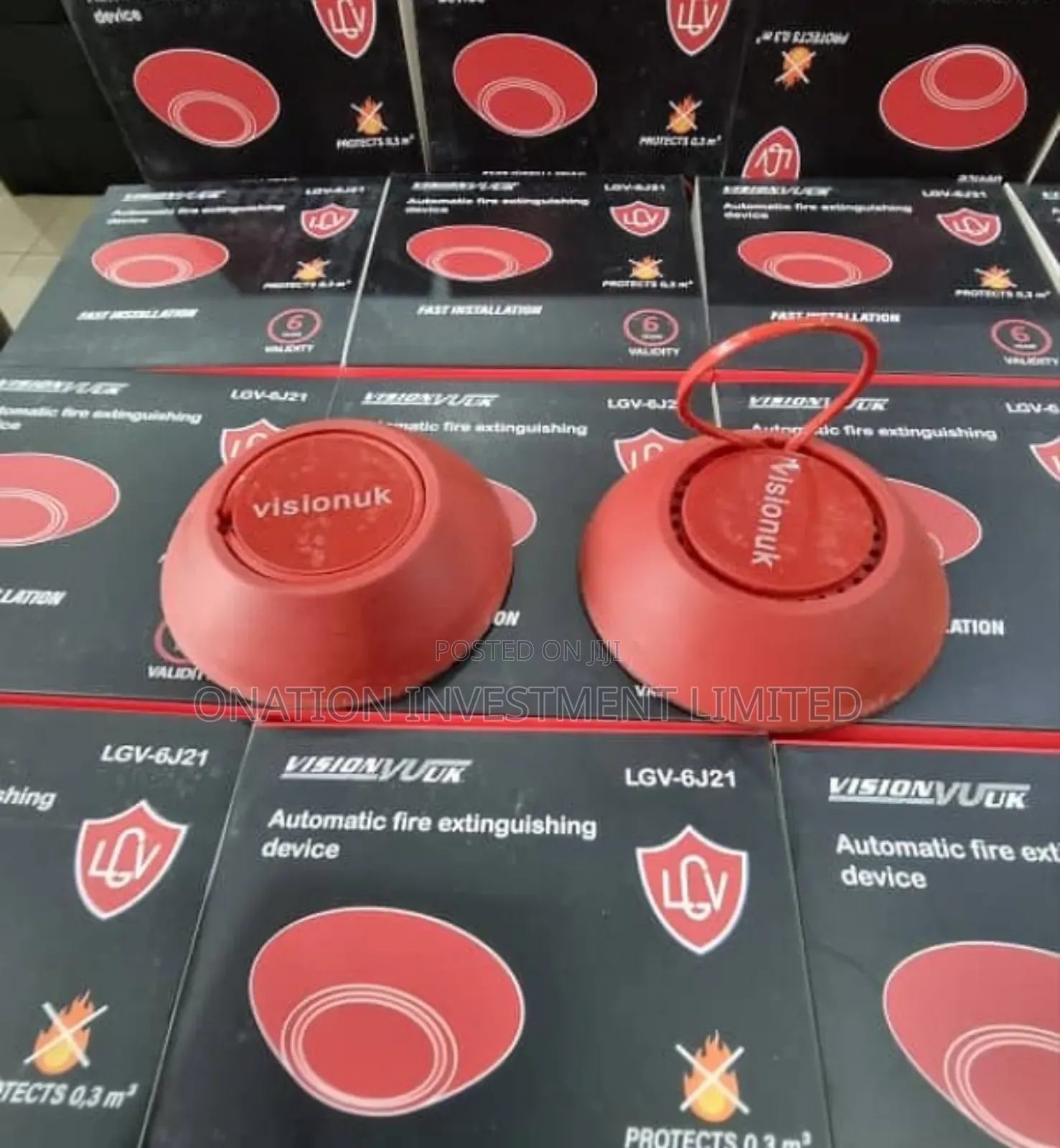 Automatic Fire Extinguishing Device