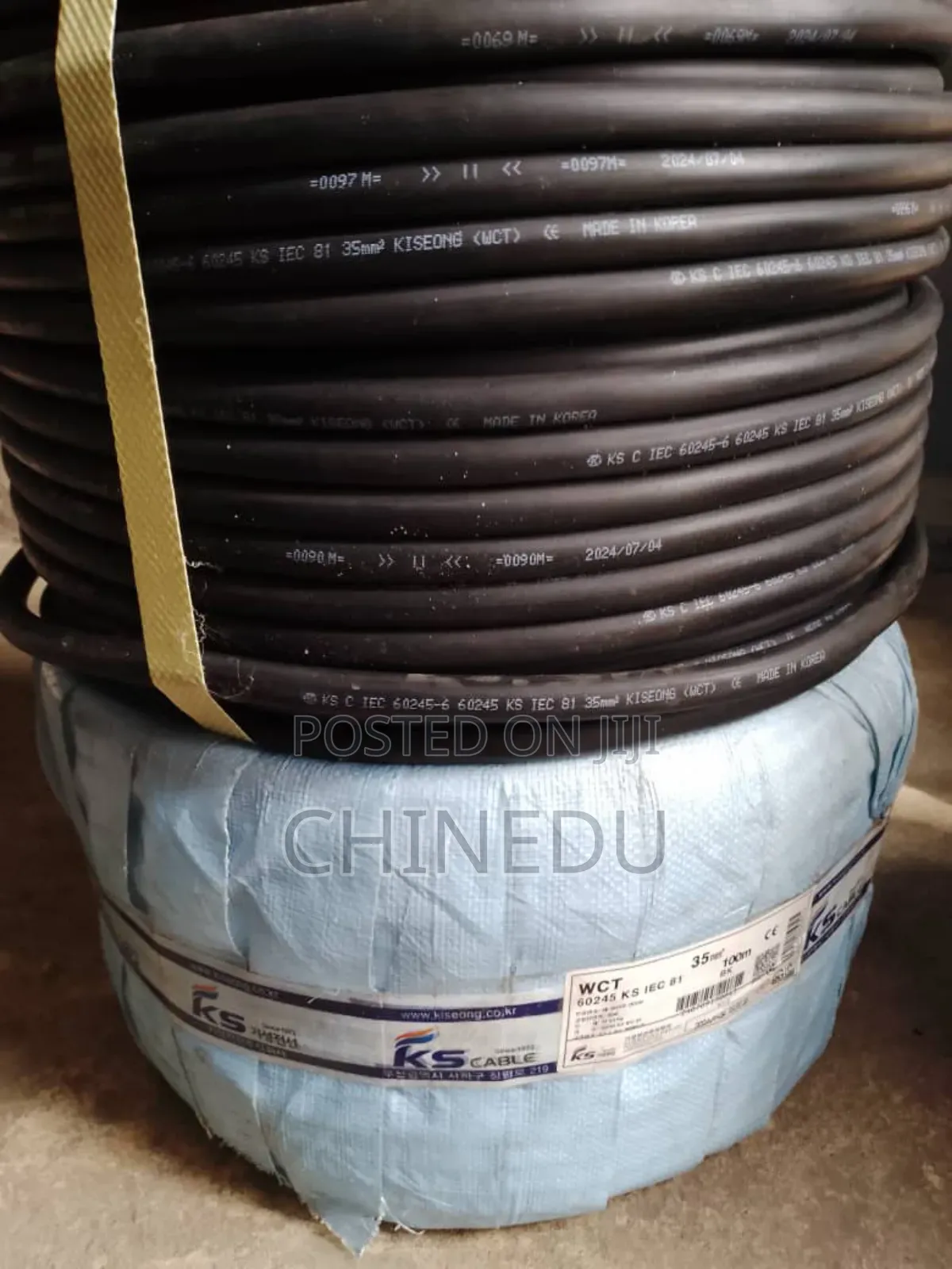 Welding Cable All Sizes (50mm) Roll