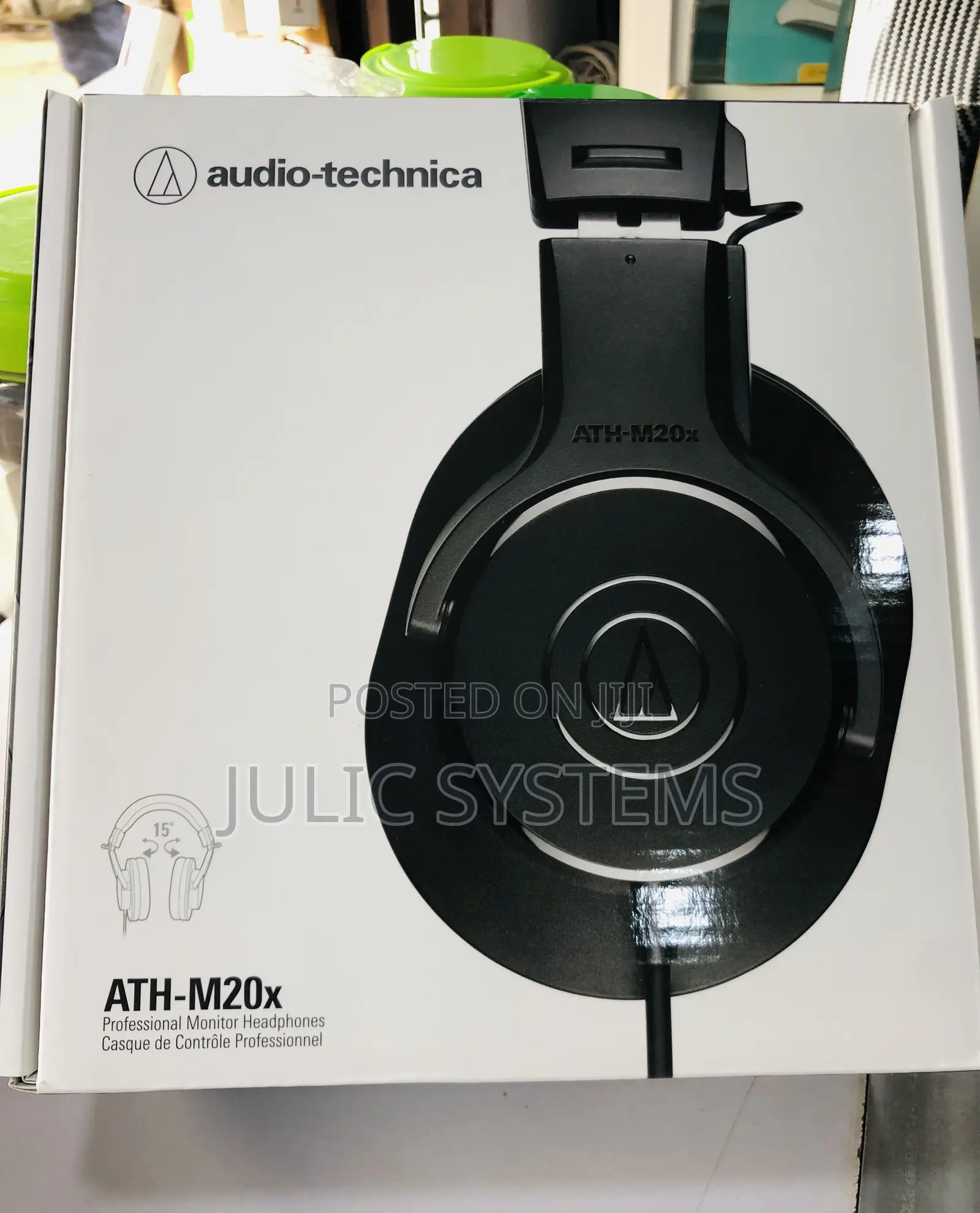 Audio Technica Ath M20x Headset