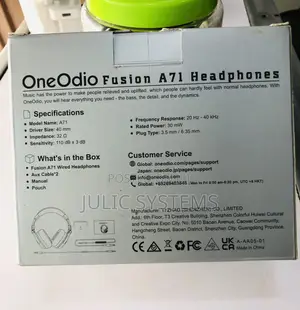 Oneodio Fusion A71 Studio Headset