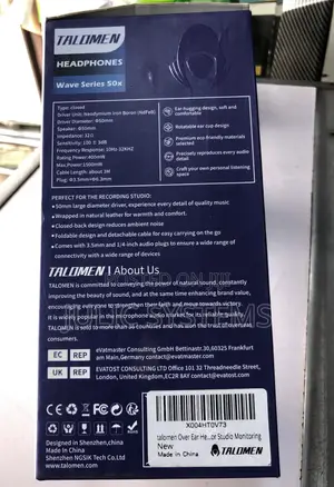 Talomen W50x Studio Headset