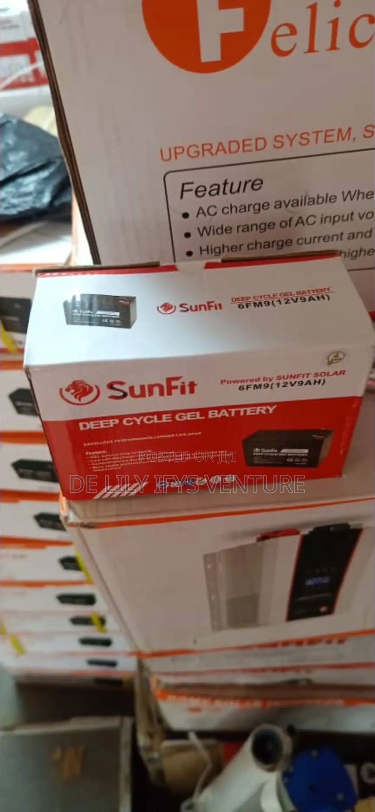 Sunfit Deep Cycle Battery 9ah /12v