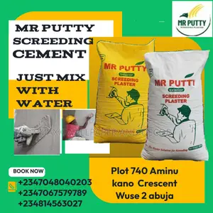 Mr Putty Just Mix With Water Only And Screed