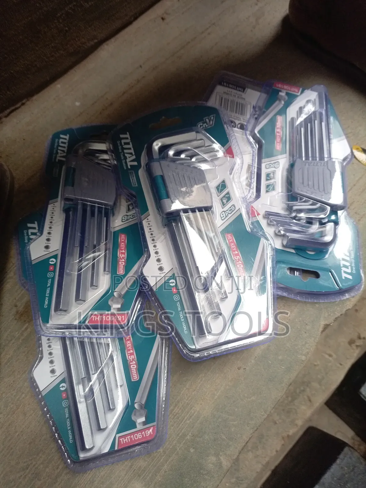 Hex Allen Key Set (Total)