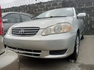 Toyota Corolla Sedan 2003 Silver