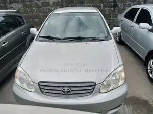 Toyota Corolla Sedan 2003 Silver
