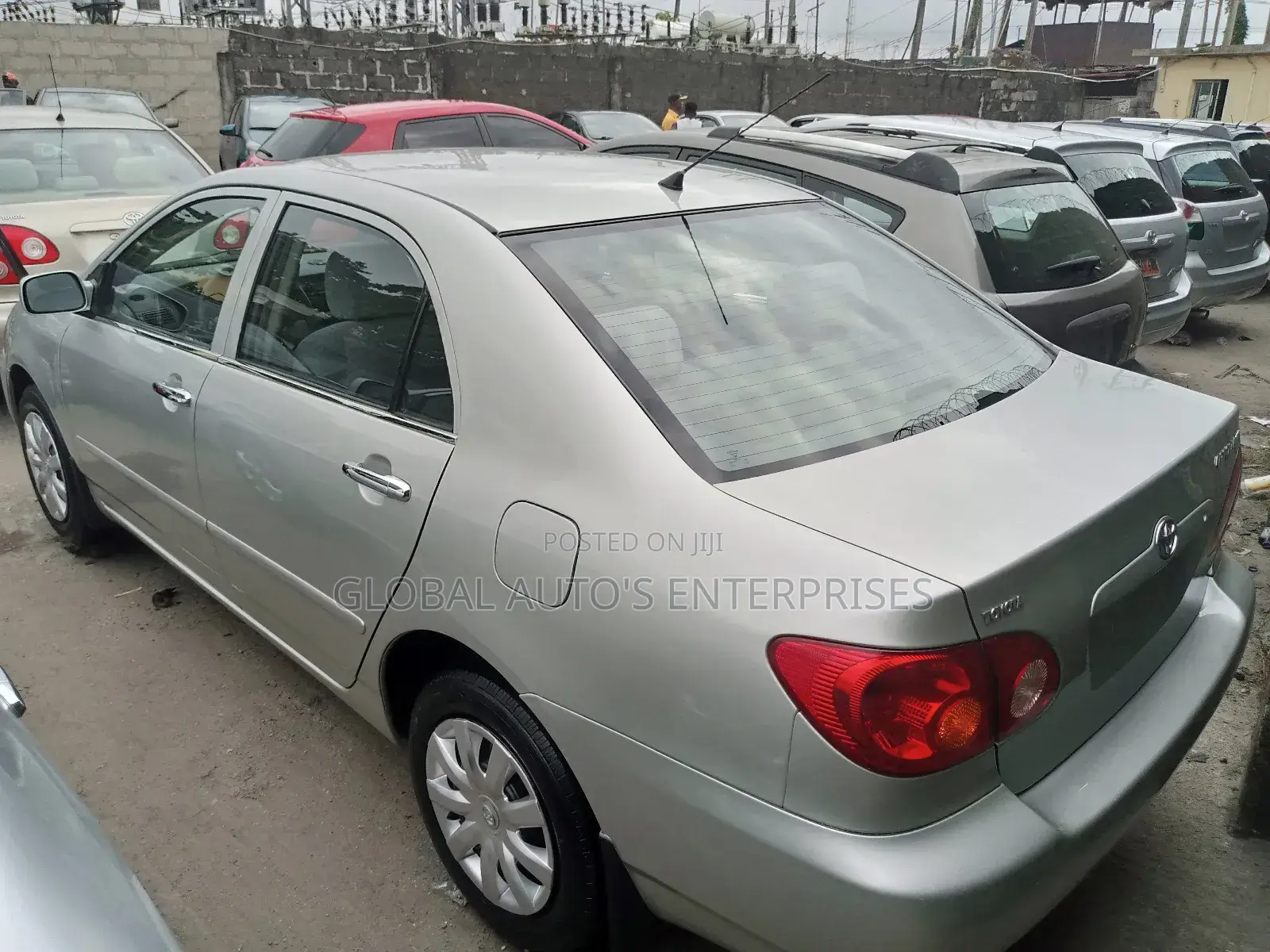 Toyota Corolla Sedan 2003 Silver
