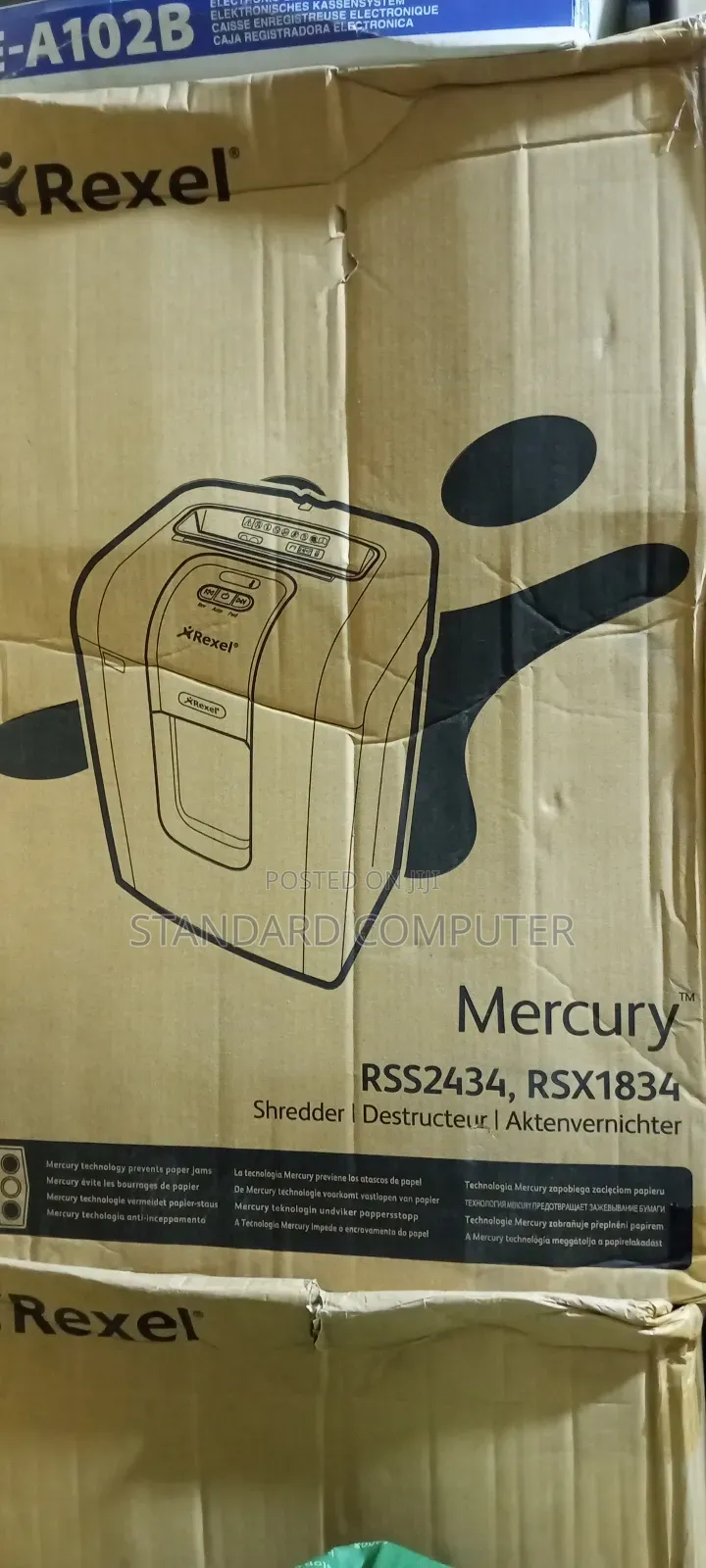Rexel Shredder Mercury Rss2434