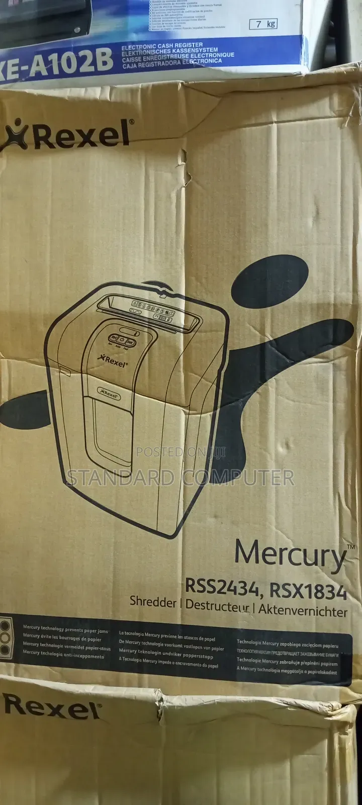 Rexel Shredder Mercury Rss2434