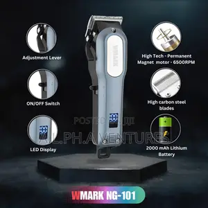 Wmark Ng-101 Professional Cordless Hair Clipper