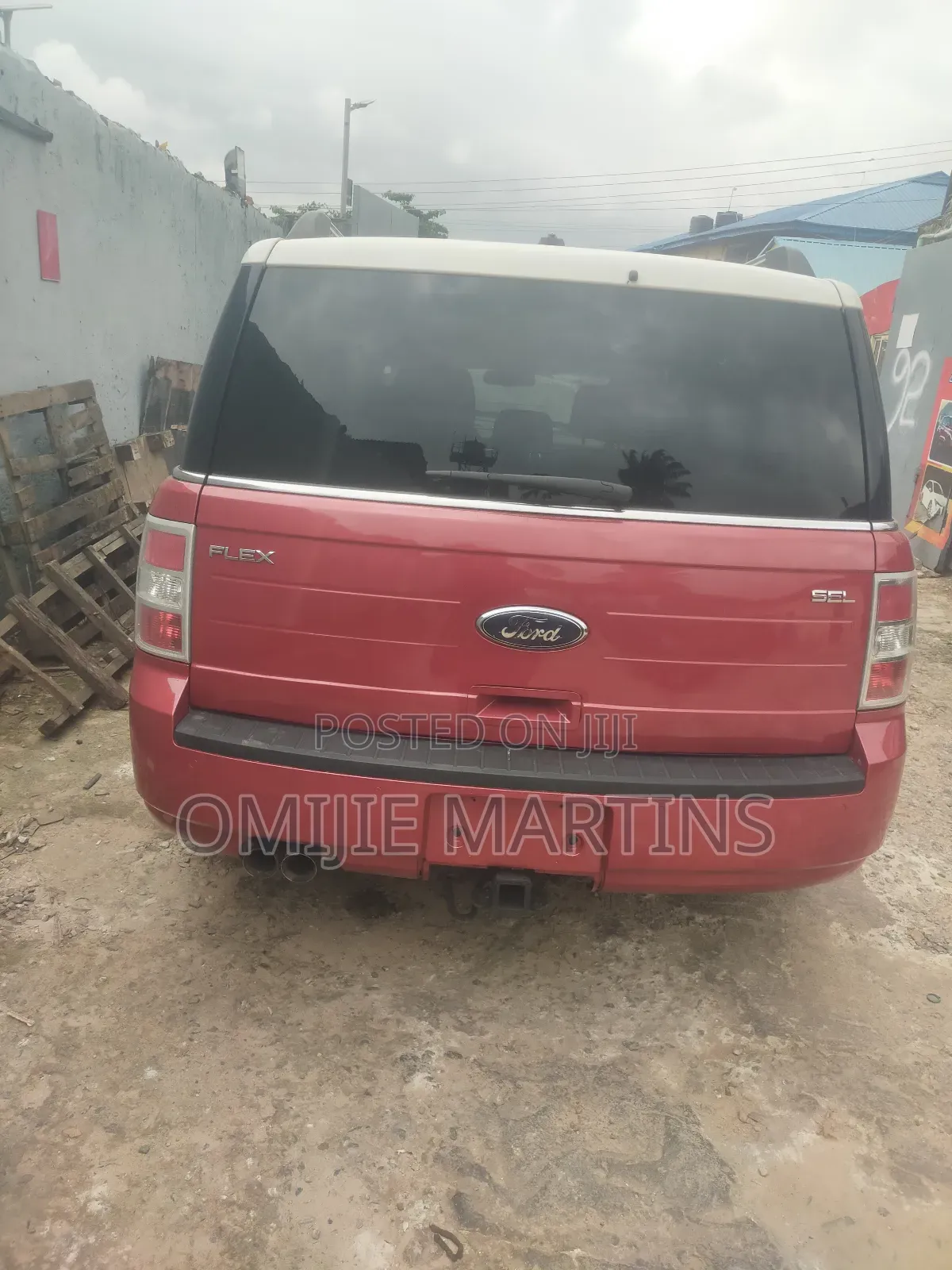 Ford Flex 2010 Red