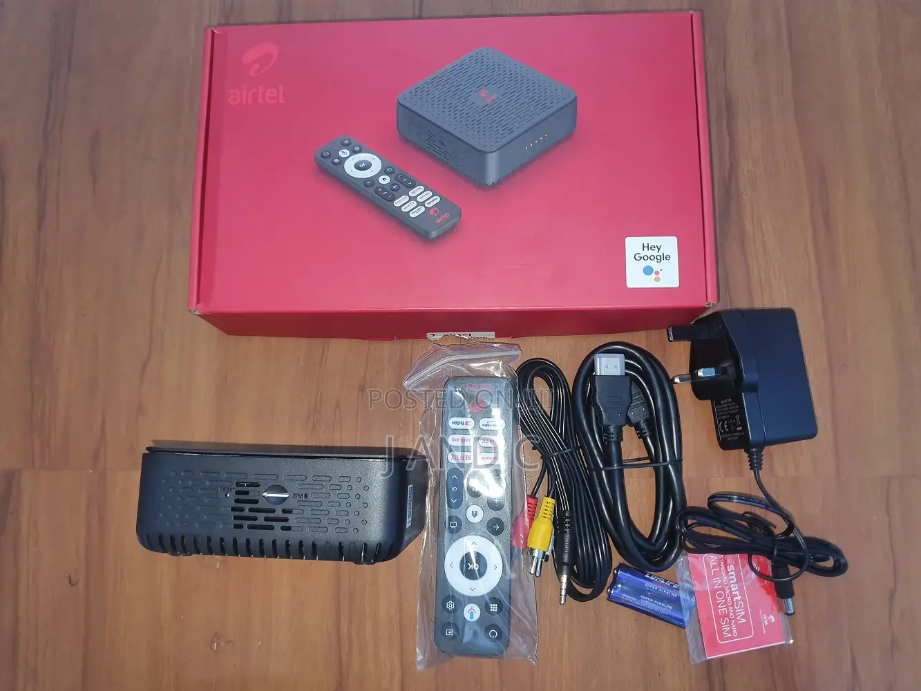 Airtel Android Tv Box With Inbuilt Router Universal