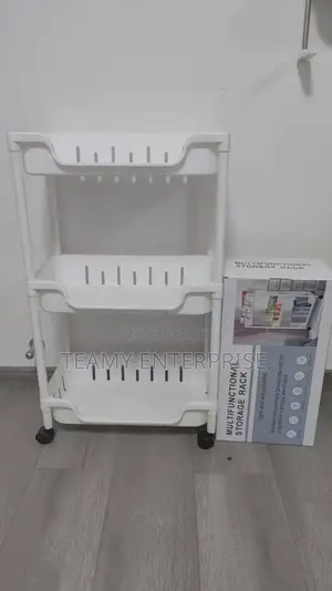 3 Layers Multifunctional Storage Rack Trolley Organizers