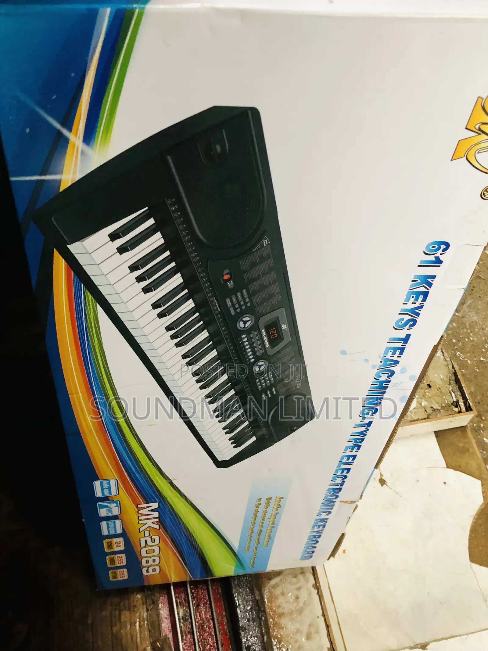 Learning Digital Keyboard for Beginners 61 Keys Mk-2089