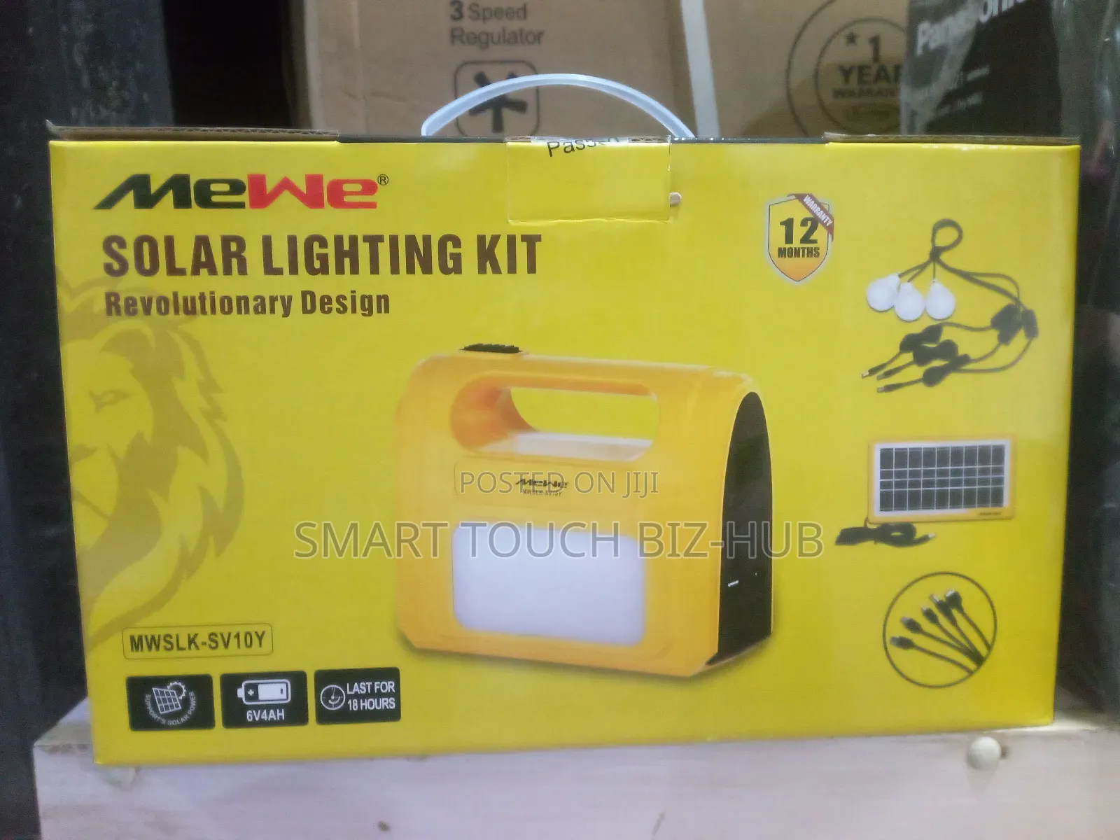 Mewe Solar Lighting Kit Sv10y