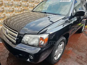 Toyota Highlander V6 2007 Black
