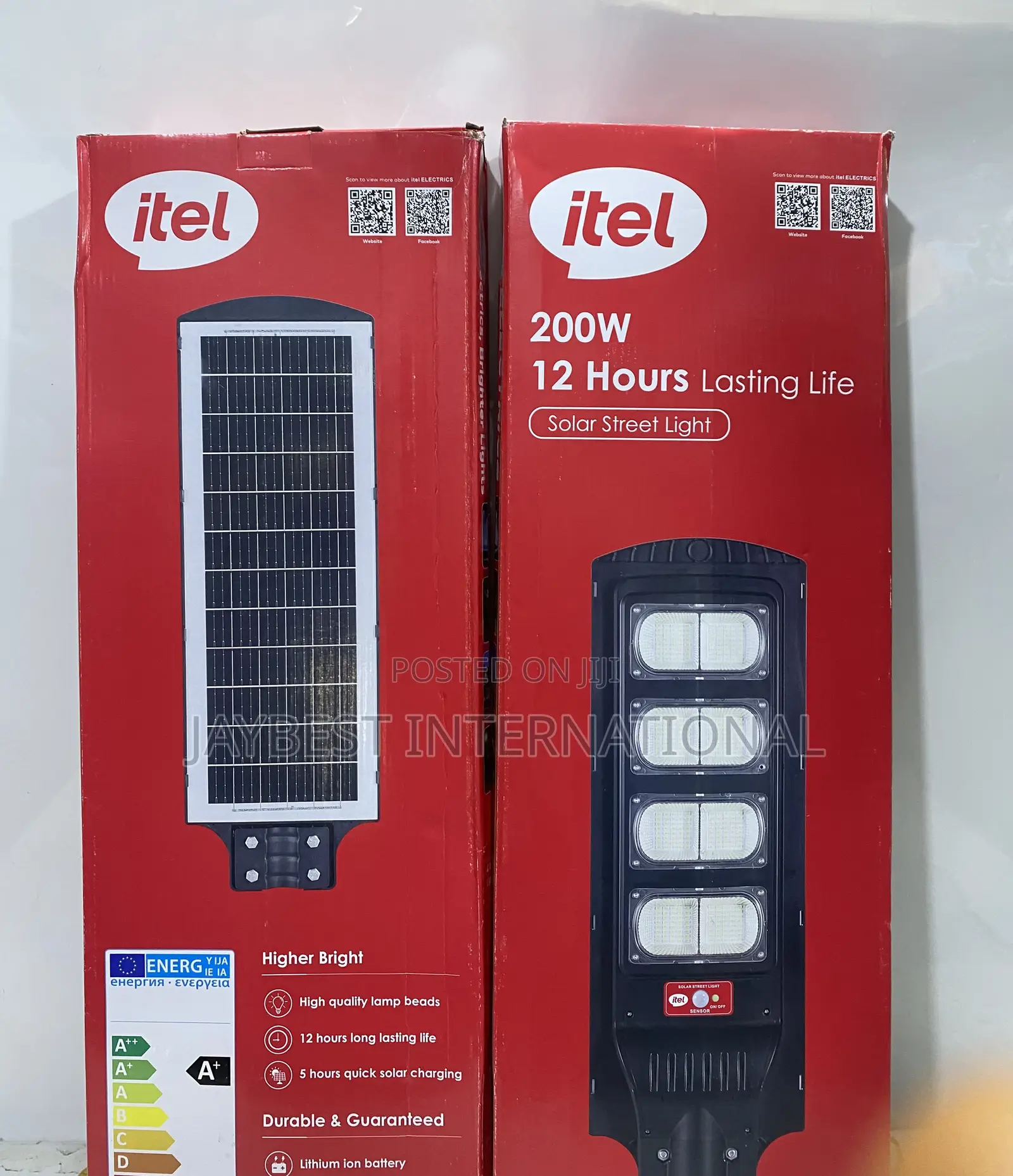 Itel Solar Street Light 200w
