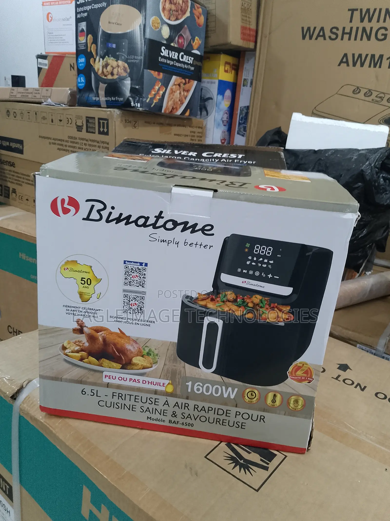 Digital Screen Binatone Baf 6500 Fryer