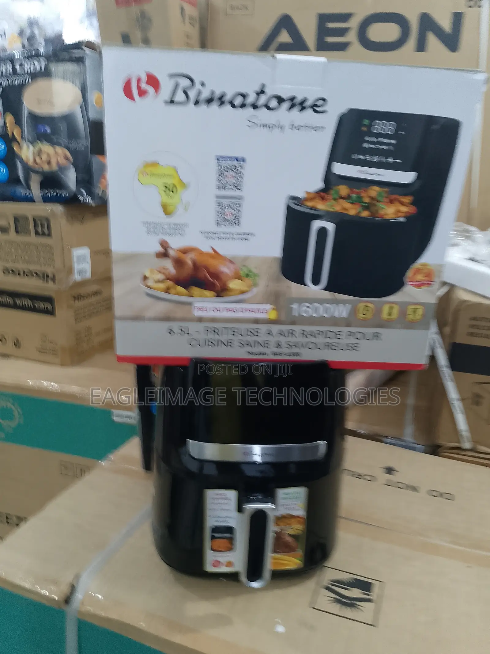 Easy Clean Binatone Baf 6500 Baskeair Fryert