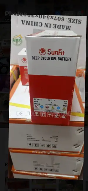 Sunfit 18ah /12v Dry Cell Battery