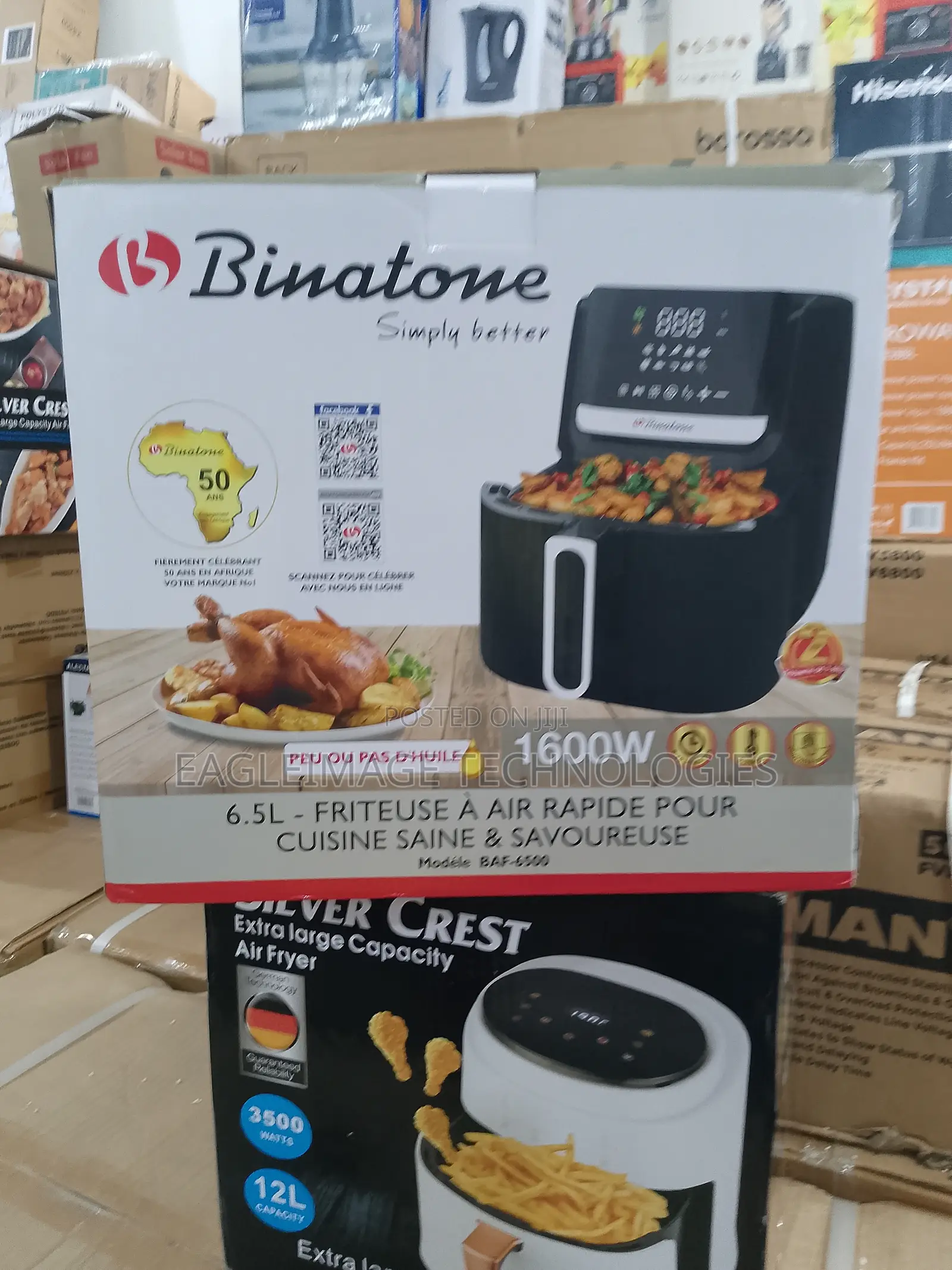 Fast Heating Binatone Baf 6500 Fryer