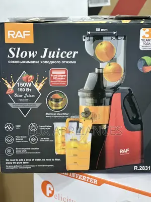 Raf Wellnessflow 150w Slow Fruit Juicer and Extractor R.2831