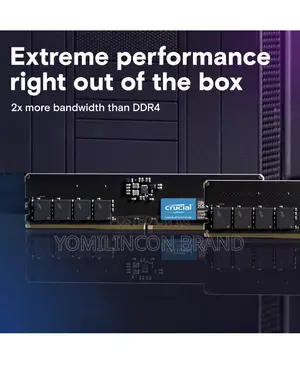 Crucial 8gb Ddr5 Ram, 4800mhz Desktop Memory,