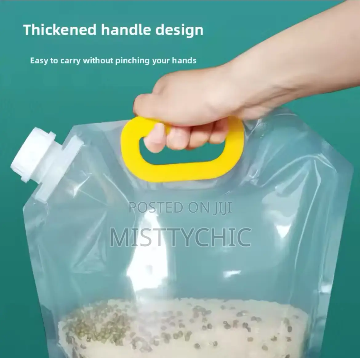2pcs Thickened Transparent Portable Handheld