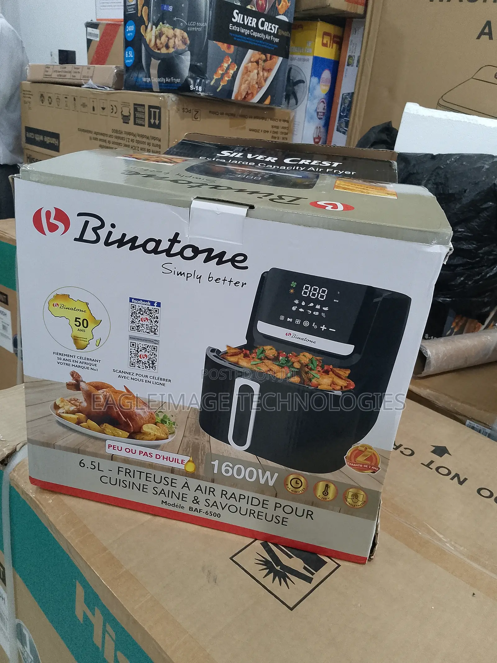 Powerful Air Circulation in Binatone Baf 6500