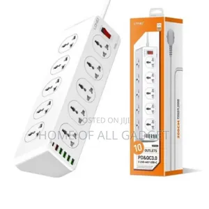Ldnio Sc10610- 10 Port Power Strip With 1 Pd- 1 4 Usb