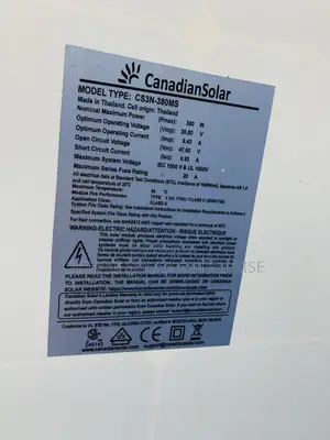 380watts Solar Panel Black Frame 60 Cells