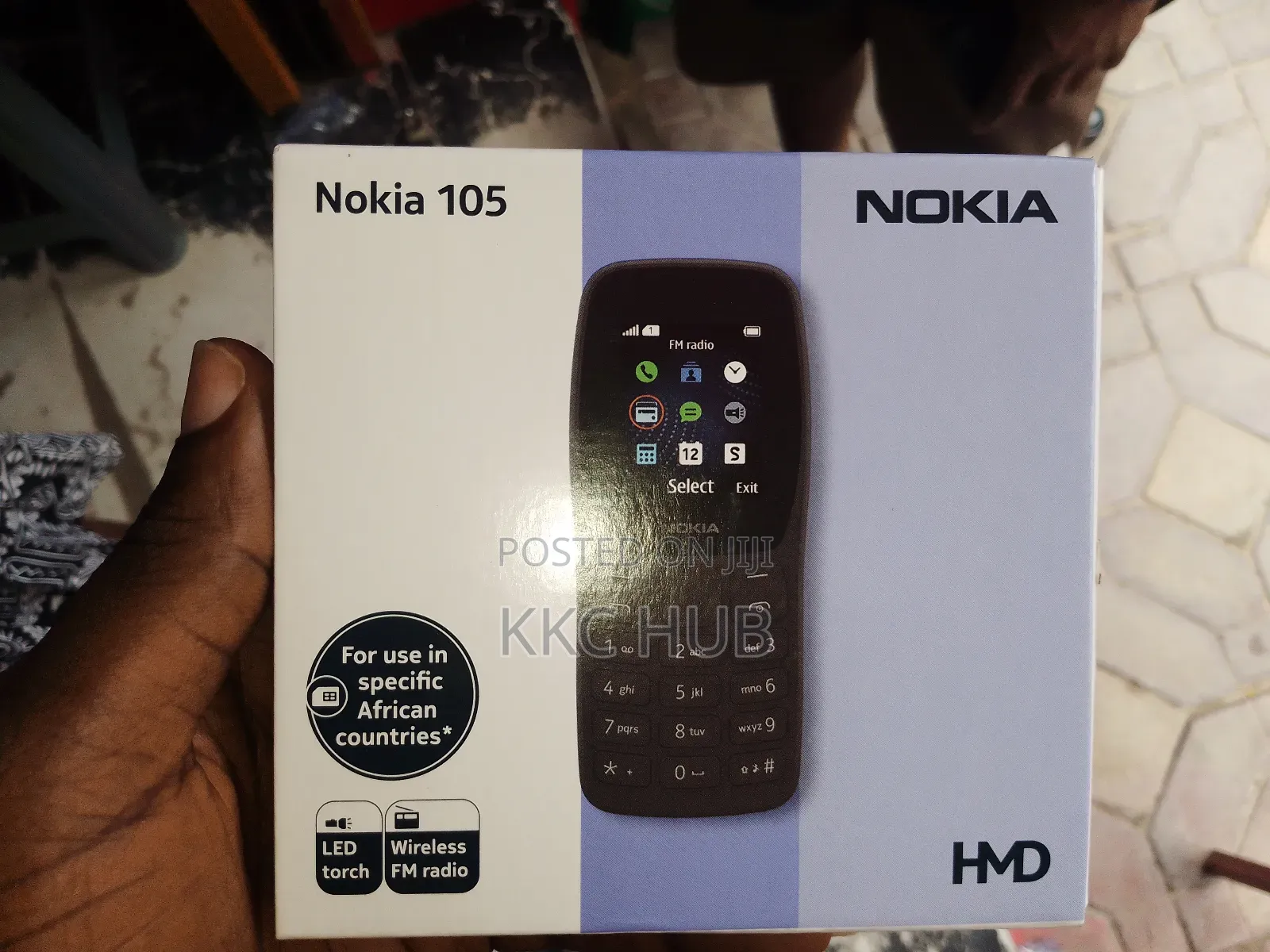 New Nokia 105 Black