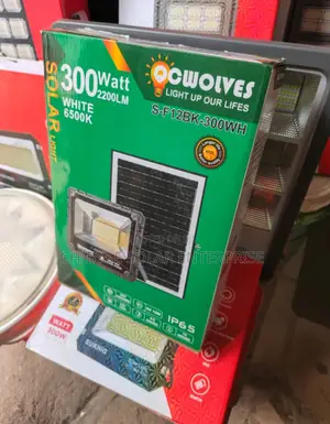 300w Solar Flood Light Qc Walves