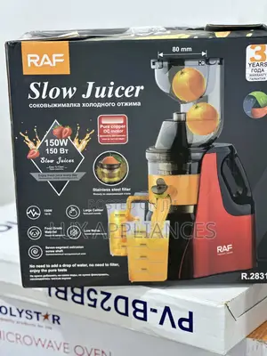 Raf Smoothpress 150w Slow Fruit Juicer and Extractor R.2831.