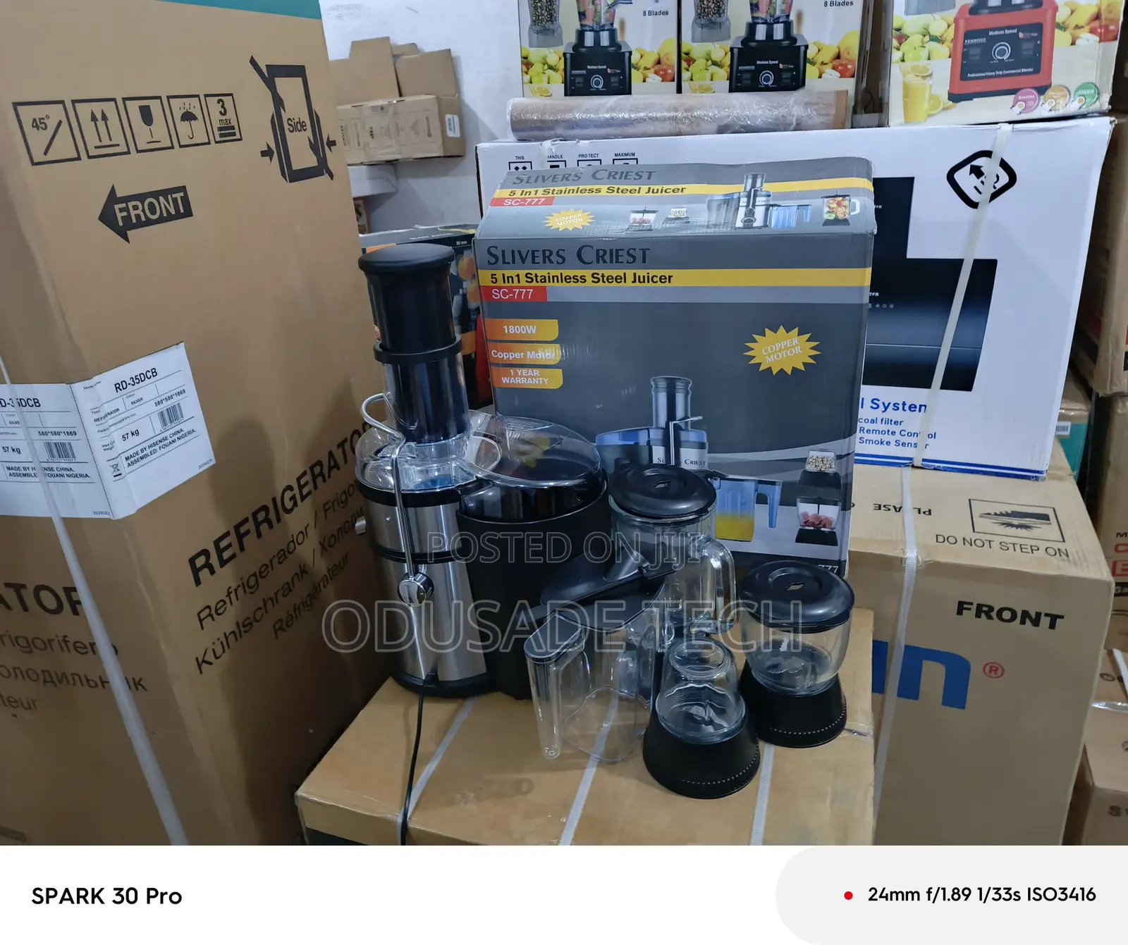 Silvercrest Juice Extractor and Blender