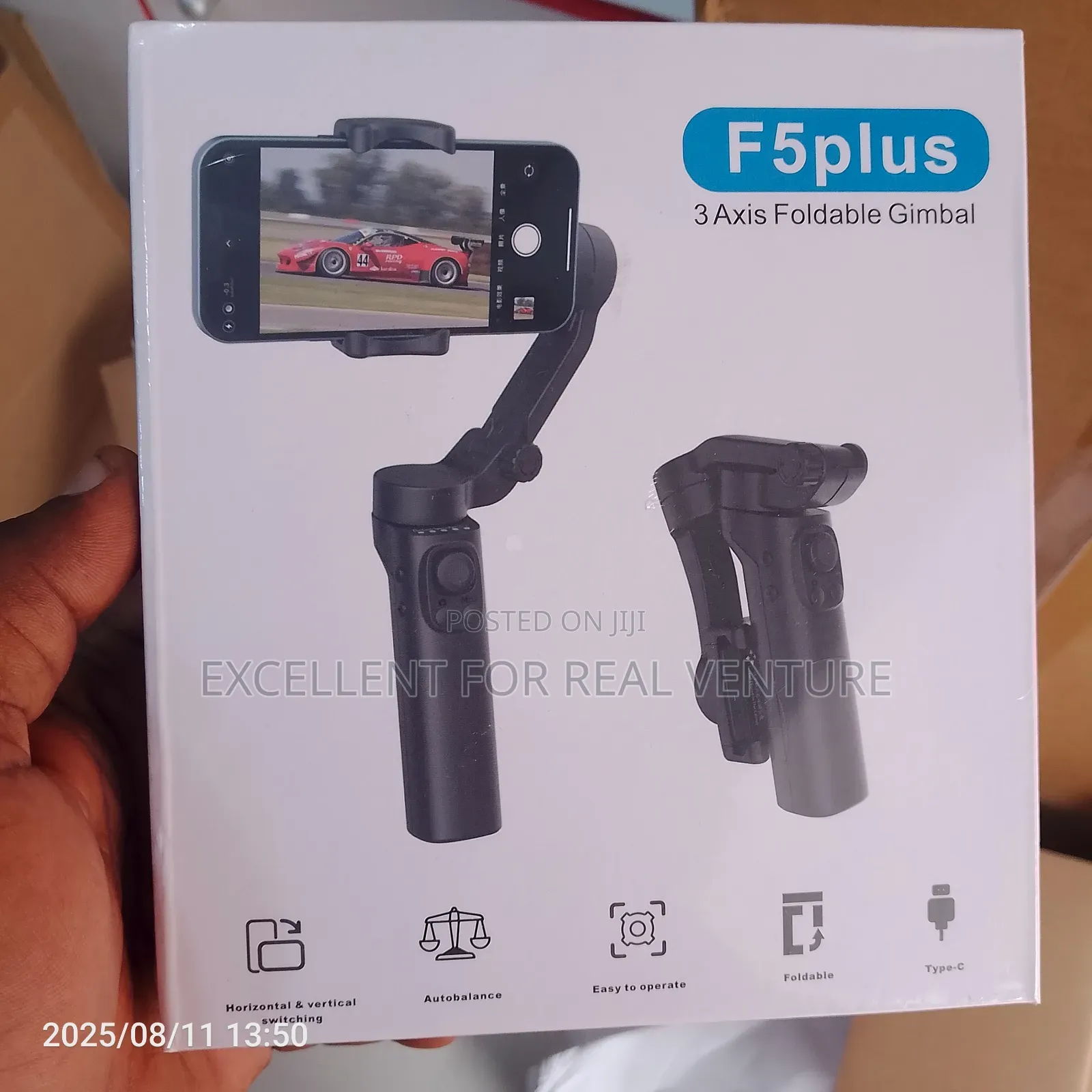 F5 Plus 3axis Foldable Gimbal