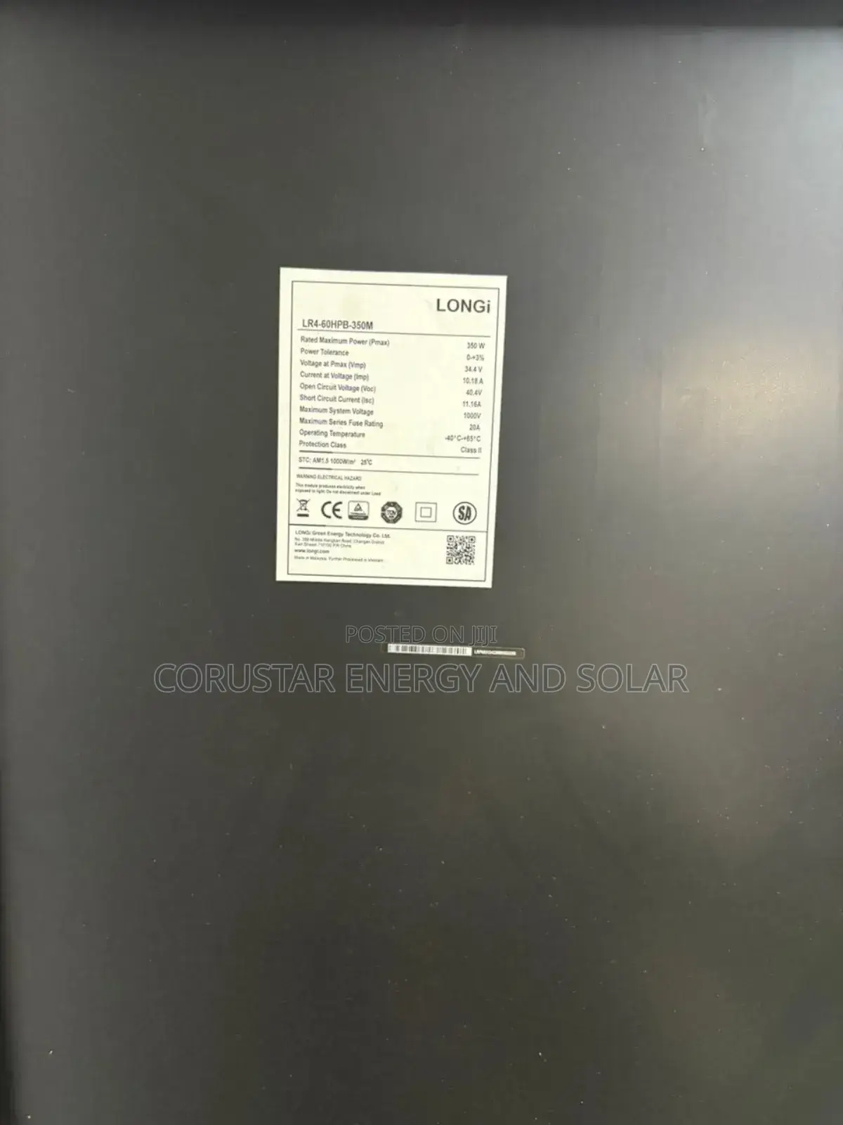 350watts Longi Solar Panel