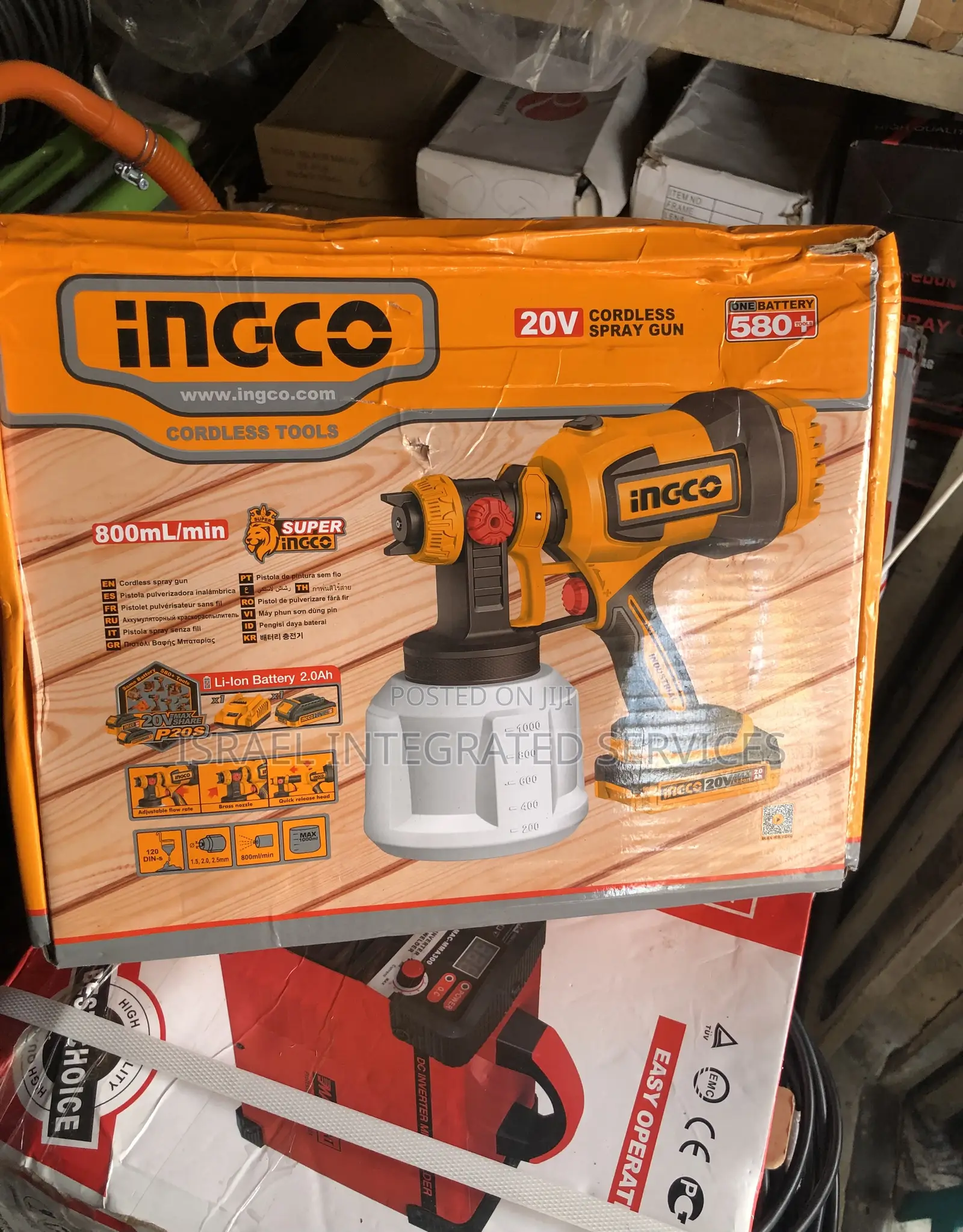 Battery Spray Gun 20v 800ml/ Min