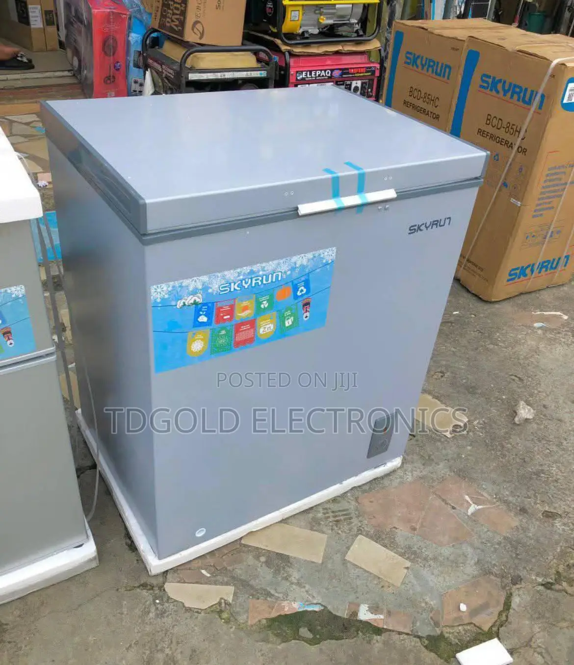 Skyrun 145l Chest Freezer – Big Space,