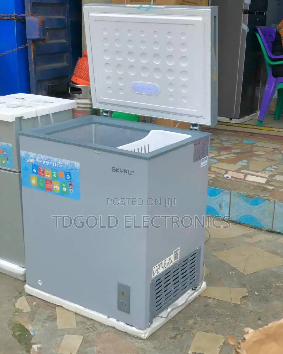 Skyrun 145l Chest Freezer – Big Space,