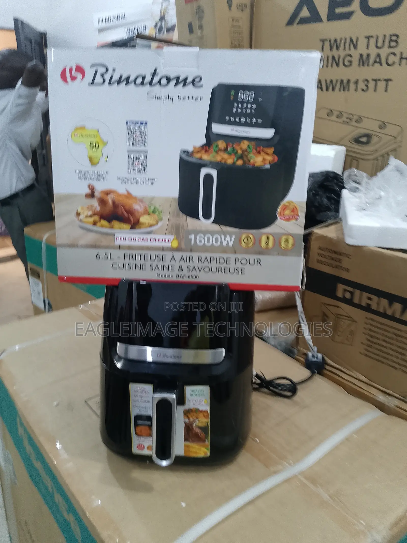 Amazing Binatone Baf 6500 Air Fryer 6.5l