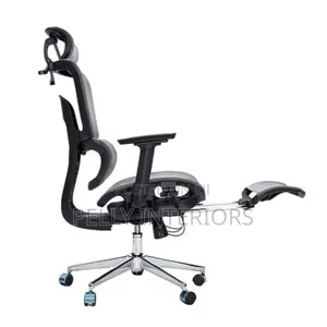 Executive Office Chair With Headrest and Footrest